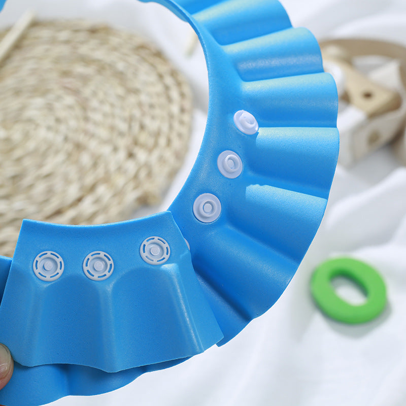 Bonnet de douche imperméable pour bébé, vue d'ensemble