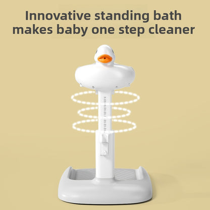 Support de bain bébé antidérapant, position assise