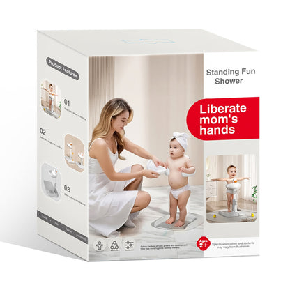 Base antidérapante du support de bain bébé avec coussinets de préhension